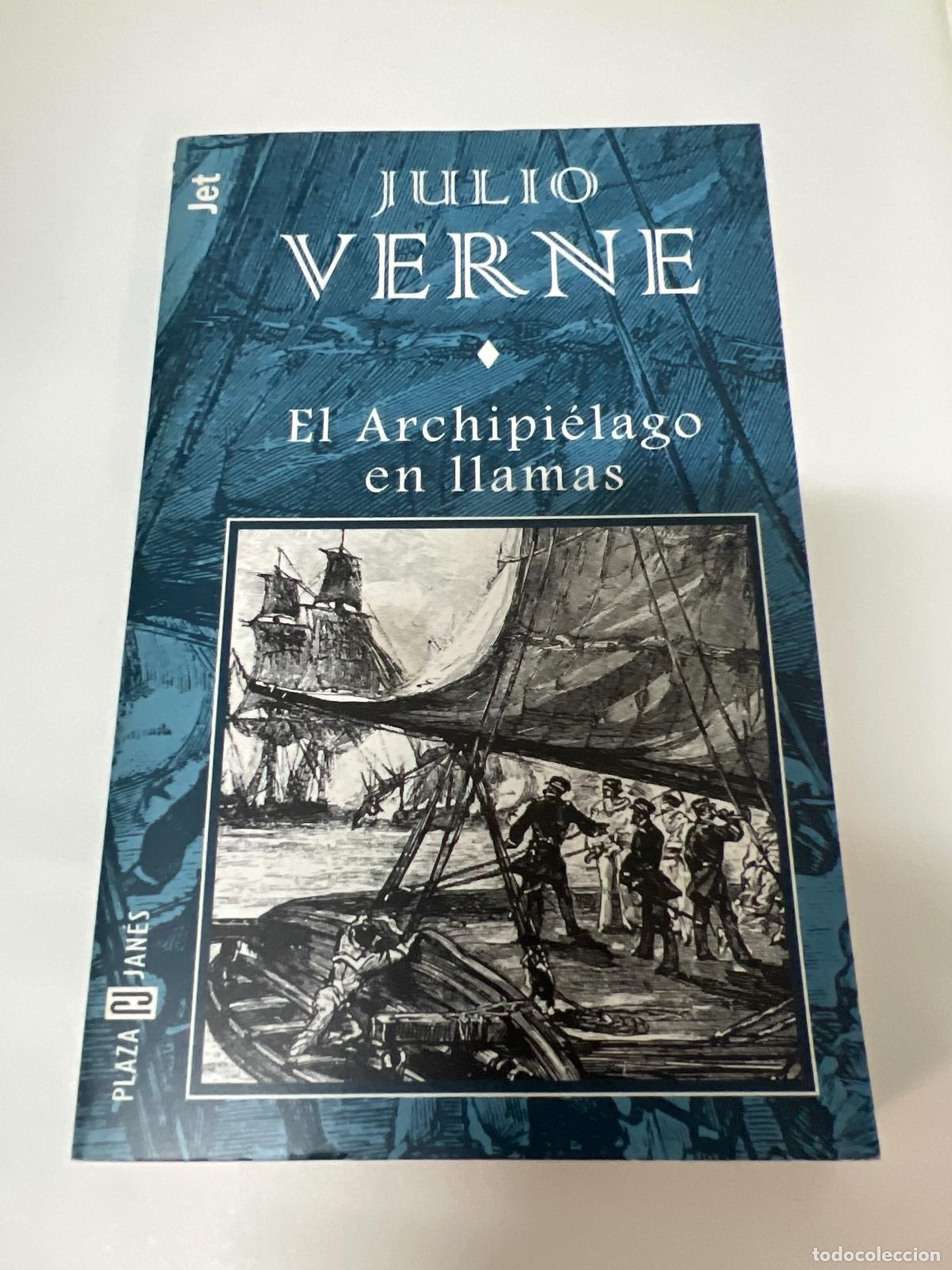 Libros: El Archipielago En Llamas - Julio Verne - Foto 1