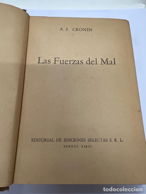 Libros: Las fuerzas del mal - A.J. Cronin - Foto 1