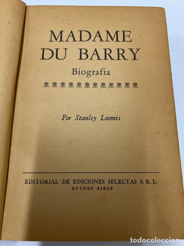Libros: Madame du barry - Stanley Loomis - Foto 1