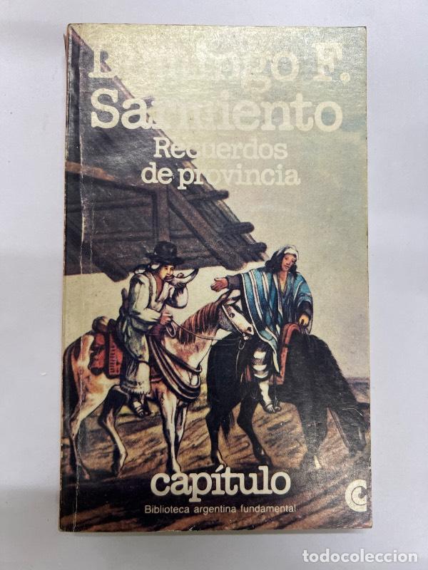 Libros: Recuerdos de provincia - Domingo Sarmiento - Foto 1