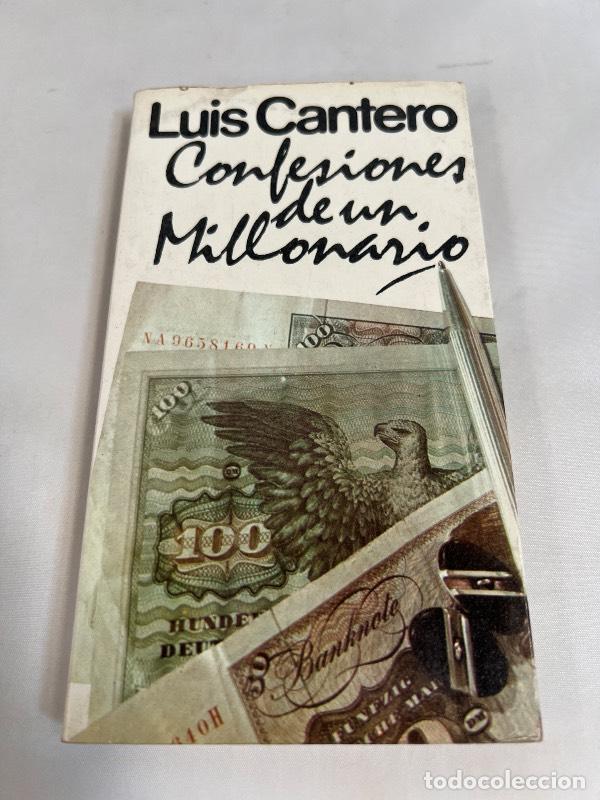 Libros: Confesiones de un millonario - Luis Cantero - Foto 1
