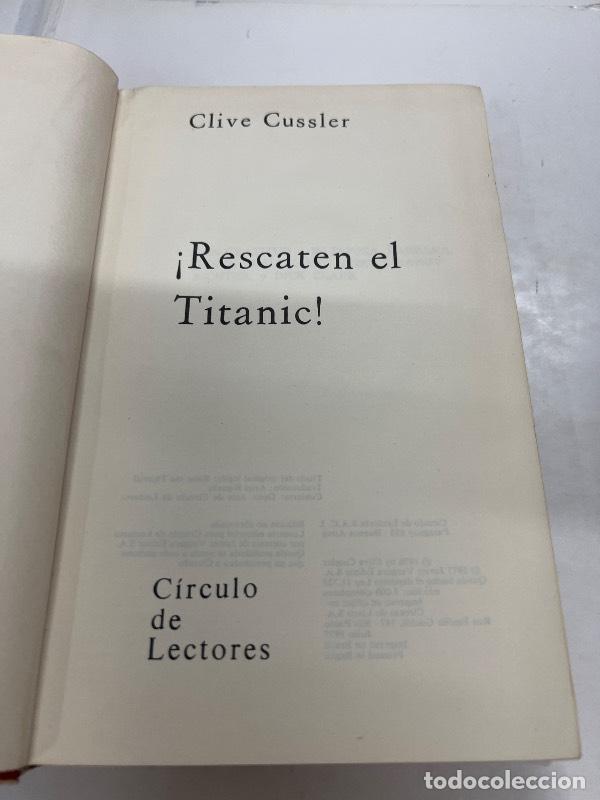 Libros: Rescaten el titanic - Clive Cussler - Foto 1