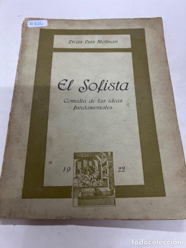Libros: El sofista - Diego Luis Molinari - Foto 1