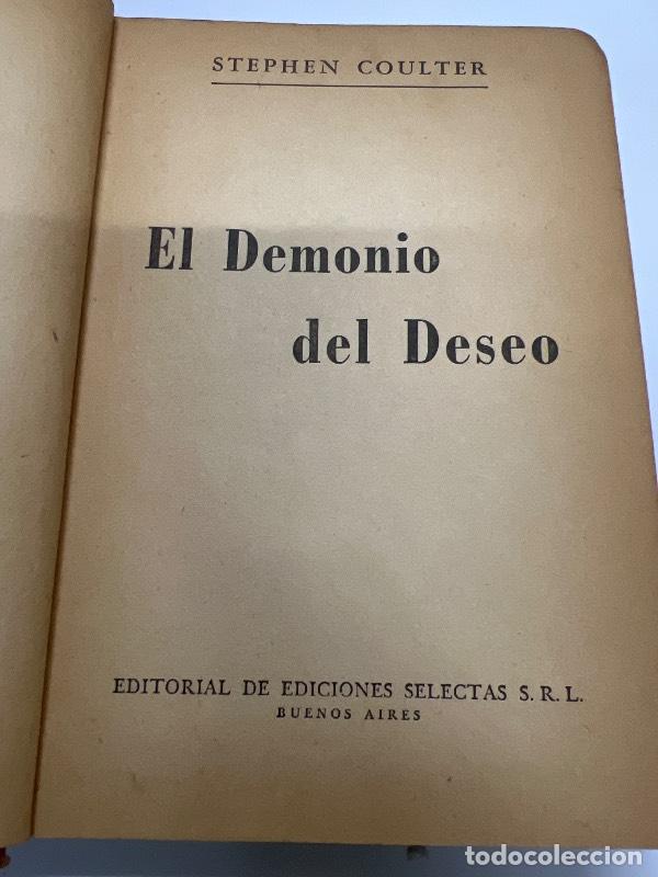 Libros: El demonio del deseo - Stephen Coulter - Foto 1