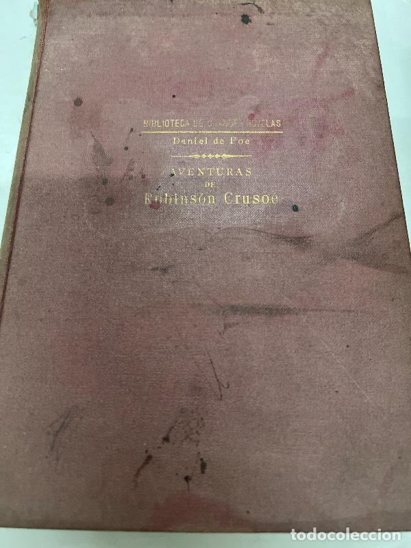 Libros: Aventuras de robinson crusoe - Daniel de Foe - Foto 1