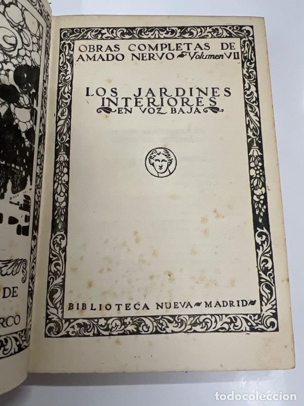 Libros: Obras completas de Amado nervo - Amado Nervo - Foto 1