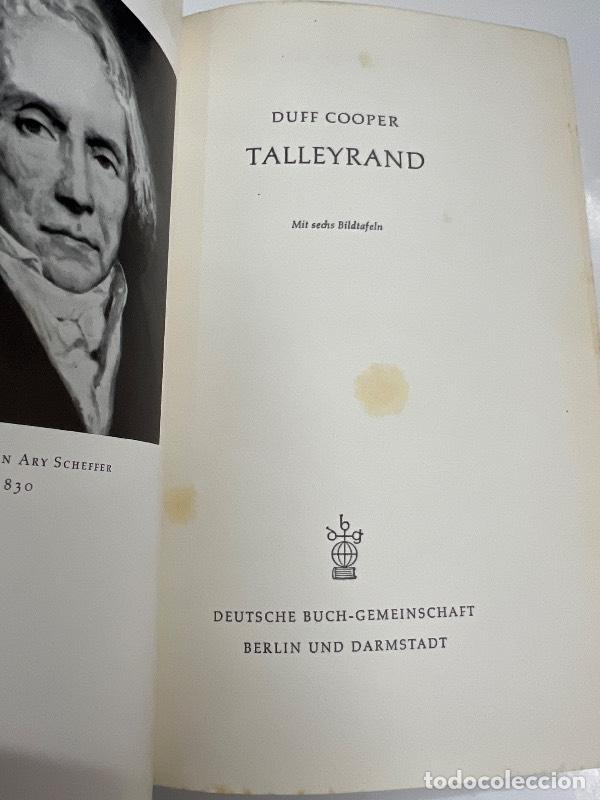 Libros: Tallleyrand - Duff Cooper - Foto 1