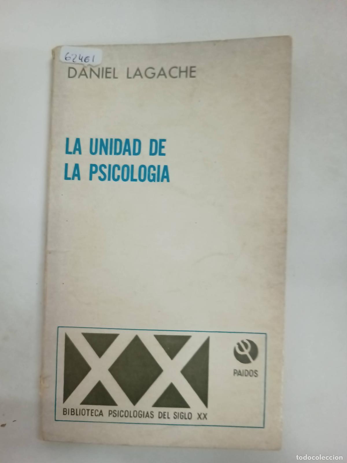 Libros: La unidad de la psicolog&iacute;a - Daniel Lagache - Foto 1