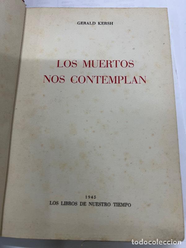 Libros: Los muertos no contemplan - Gerald Kersh - Foto 1