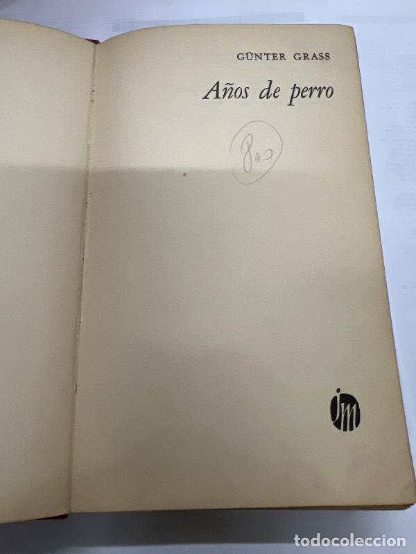 Libros: Alos de perro - Gunter Grass - Foto 1