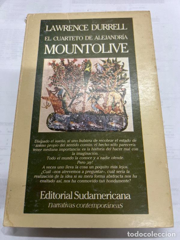 Libros: El cuartero de alejandr&iacute;a Mountolive - Lawrence Durrell - Foto 1