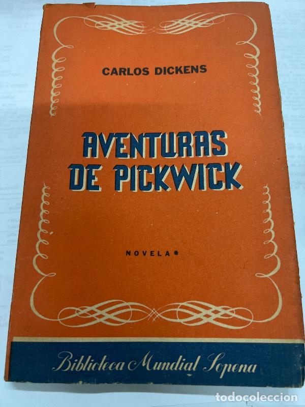 books: Aventuras de pickwick - Carlos Dickens