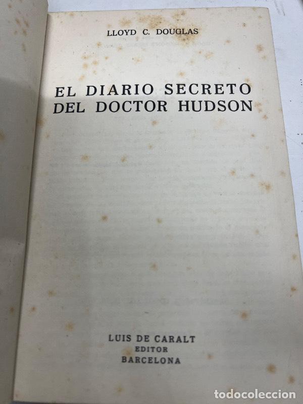 Libri di seconda mano: El diario secreto del doctor Hudson - Lloyd Douglas