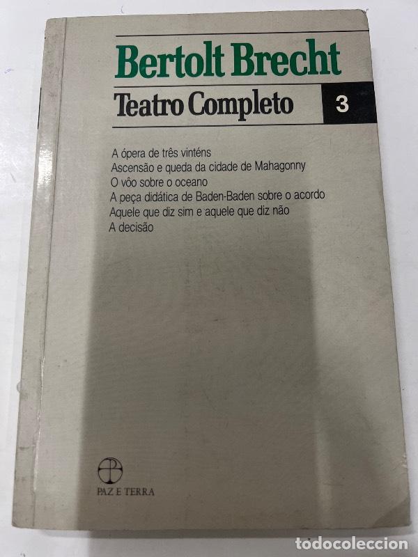 Libros: Teatro completo 3 - Bertolt Brecht - Foto 1