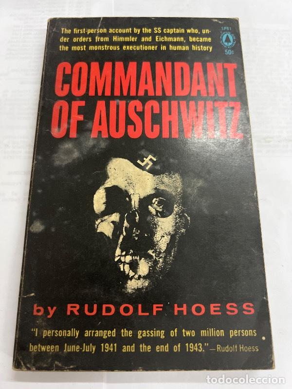 Libri di seconda mano: Commandant of auschwitz - Rudolf Hoess