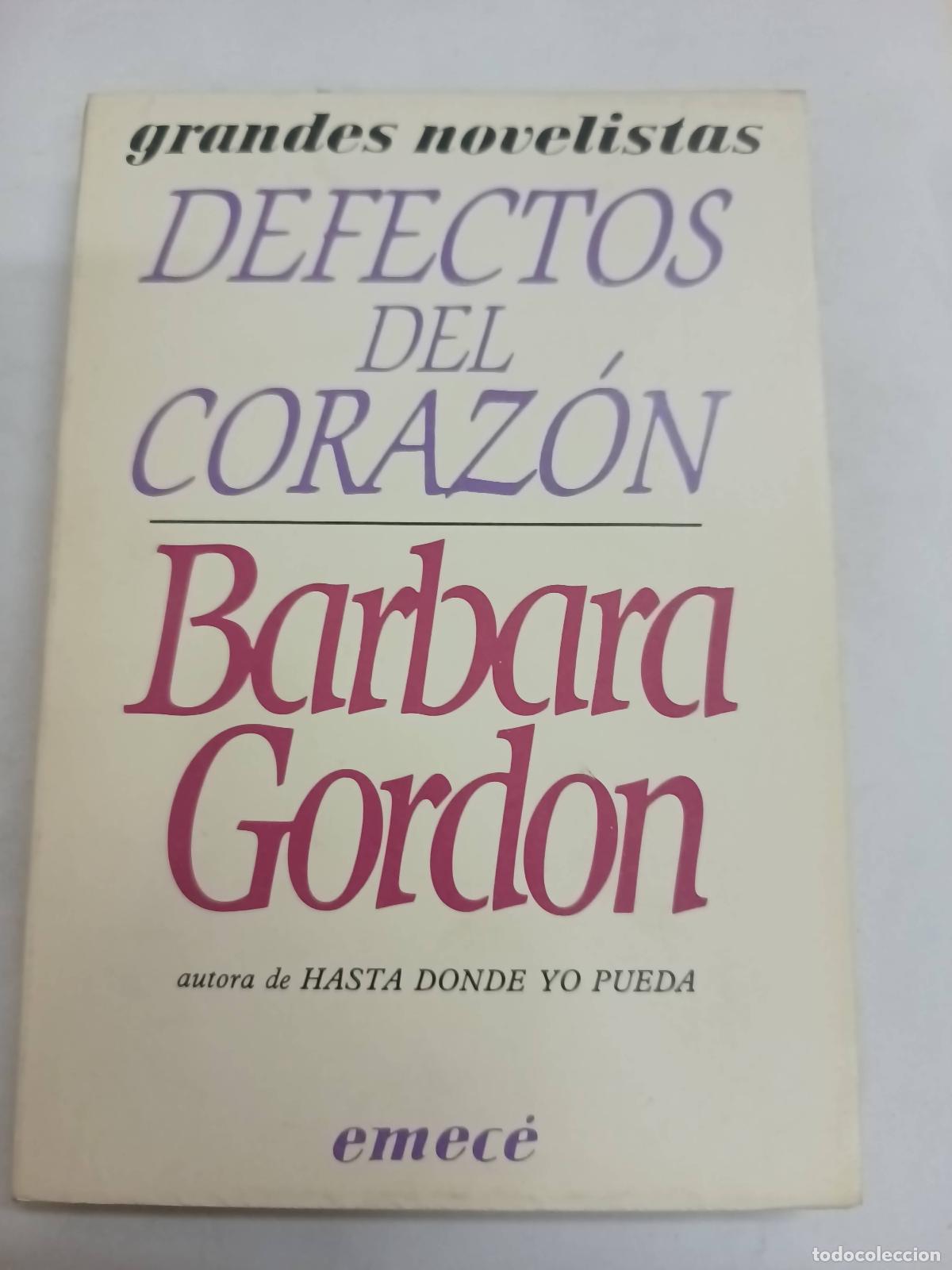 Libros: Defectos del corazon - Barbara Gordon - Foto 1