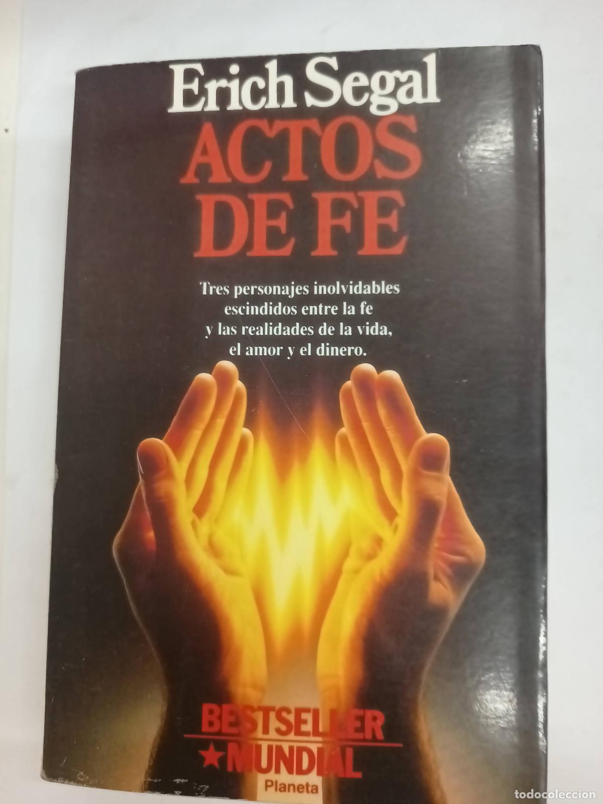Libros: Actos de fe - Erich Segal - Foto 1