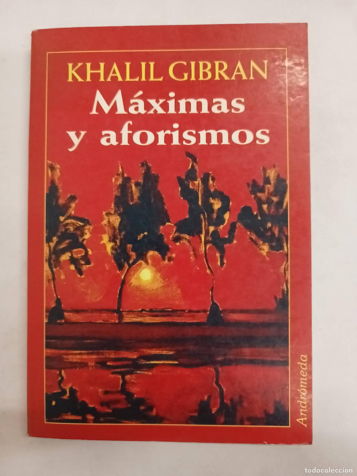 Libros: Maximas y aforismos - Gibran khalil - Foto 1
