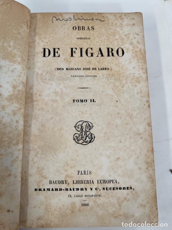 Libros: Obras completas de figaro xlviii - Mariano de larra