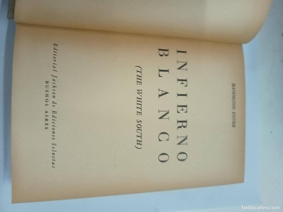 Libros: Infierno blanco - Hammond innes - Foto 1