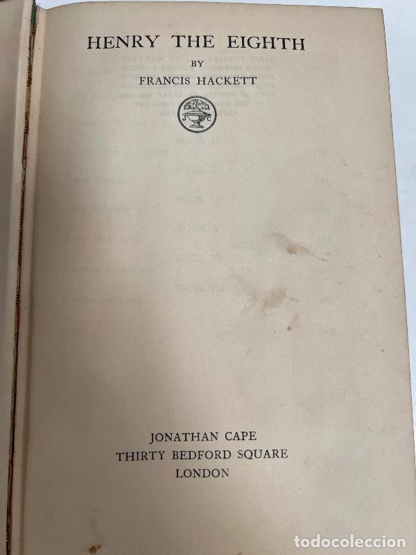 Libros: Henry the eighth - Francis Hackett - Foto 1