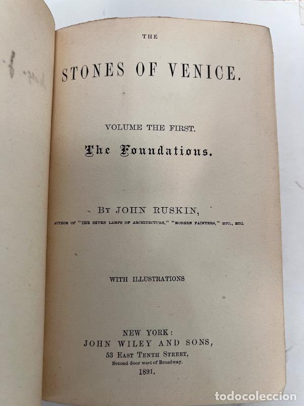 B&uuml;cher: The stones of venic - john ruskin