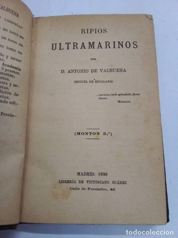 B&uuml;cher: Ripios ultramarinos - D. Antonio de Valbuena