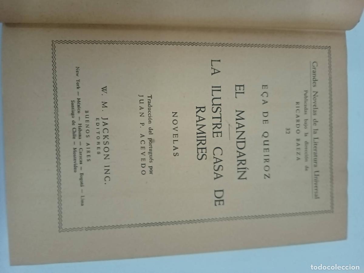 Libros: El mandarin - La ilustre casa de ramires - Eca de queiroz - Foto 1