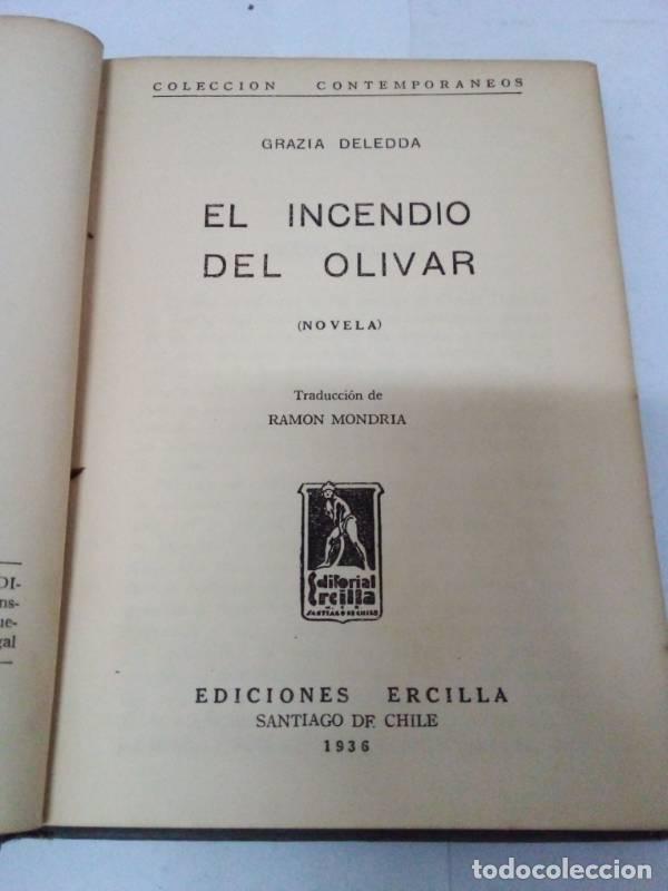 Libros: El incendio del olivar - Grazia Deledda - Foto 1