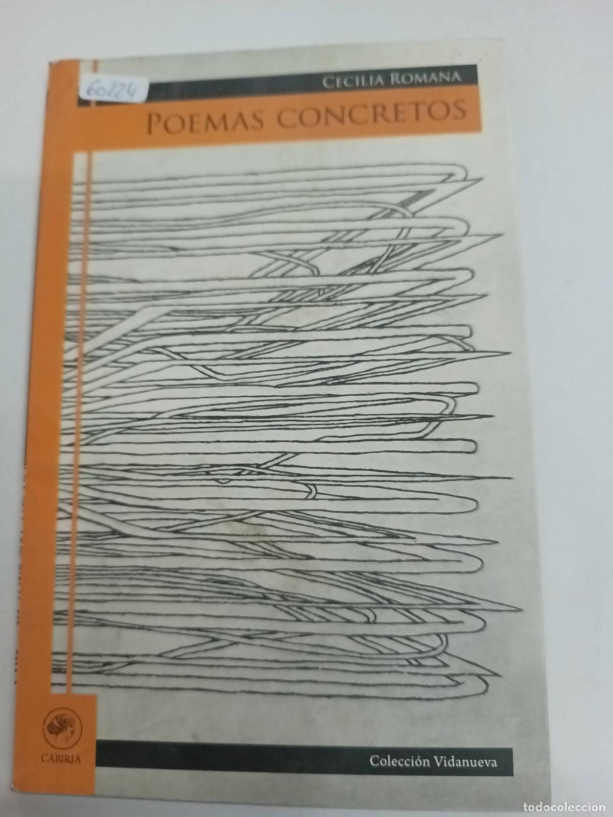 Libros: Poemas concretos. - Cecilia Romana - Foto 1