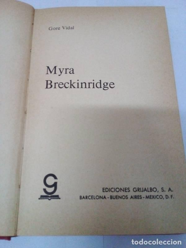 Libros: Myra Breckinridge - Gore Vidal - Foto 1