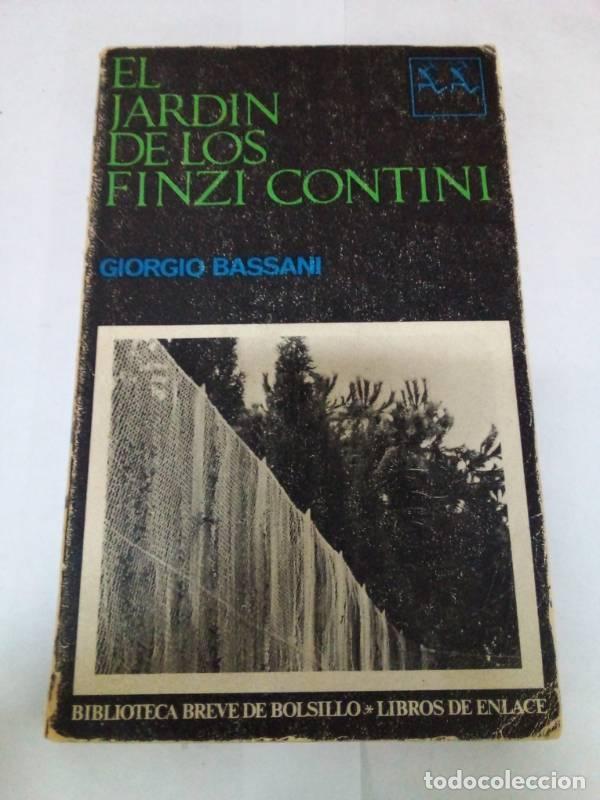 books: El jardin de los finzi contini - Giorgio Bassani