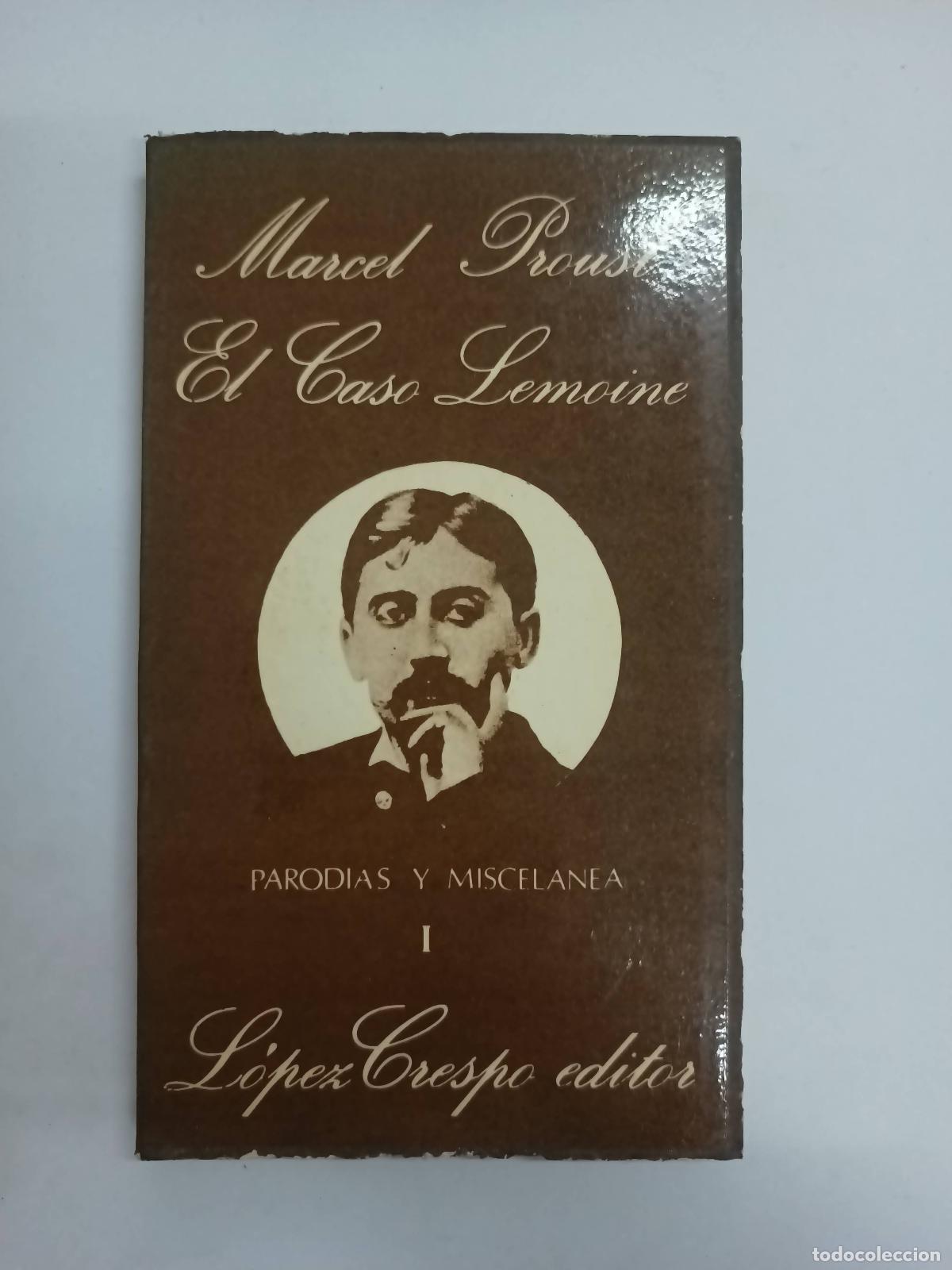 Libros: El caso lemoine - Marcel Proust - Foto 1