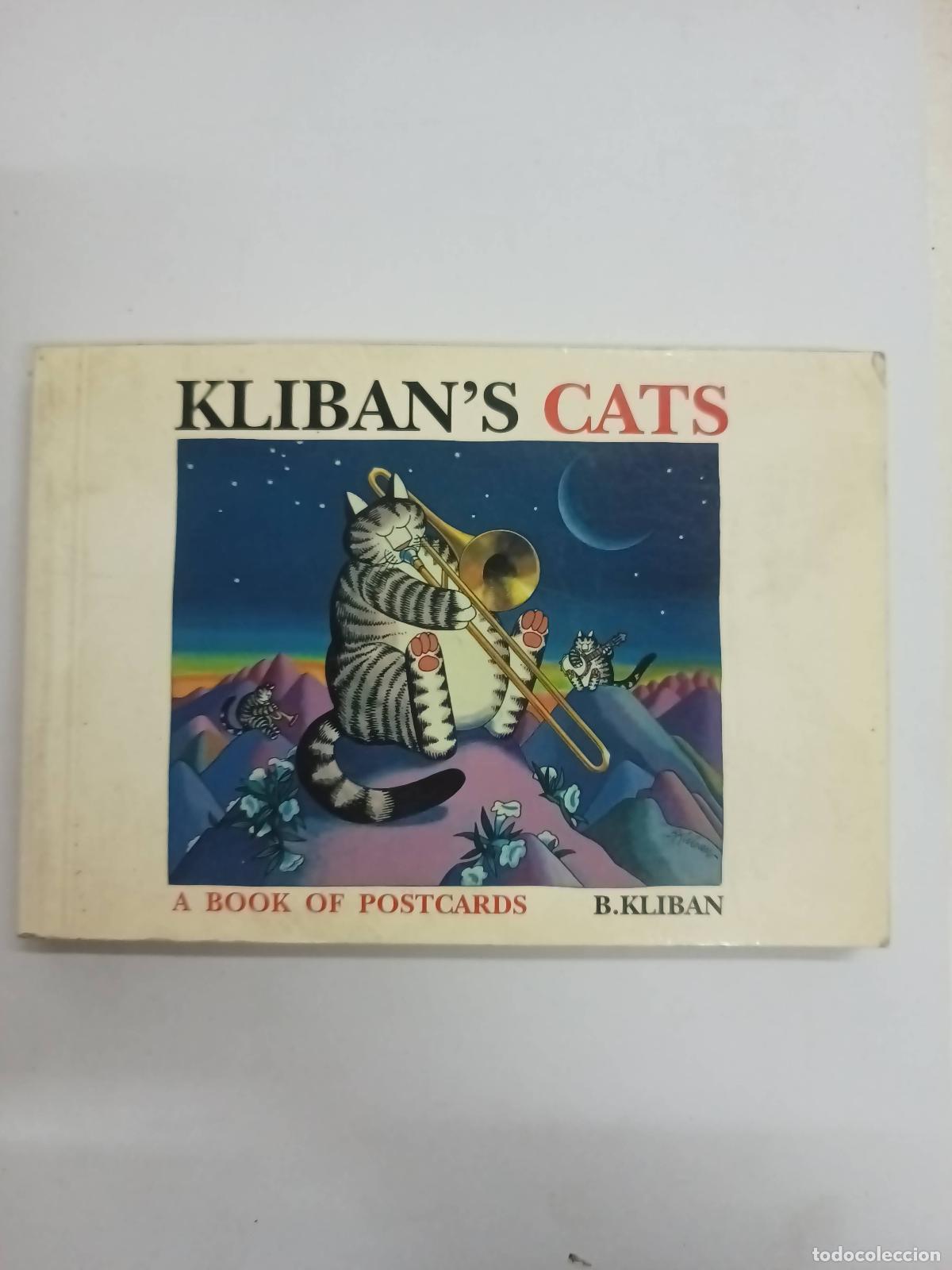 Libros: Klibans Cats: A Book of Postcards - B. Kliban - Foto 1