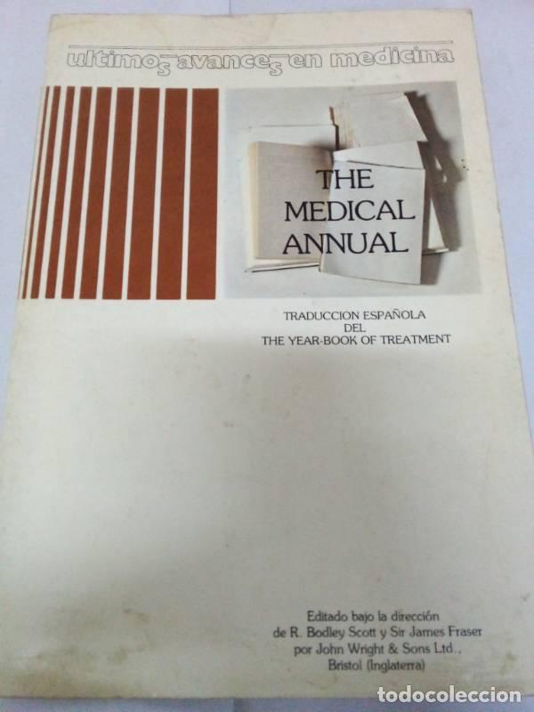 Libros: Ultimos Avances En Medicina - Bodley Scott - Foto 1