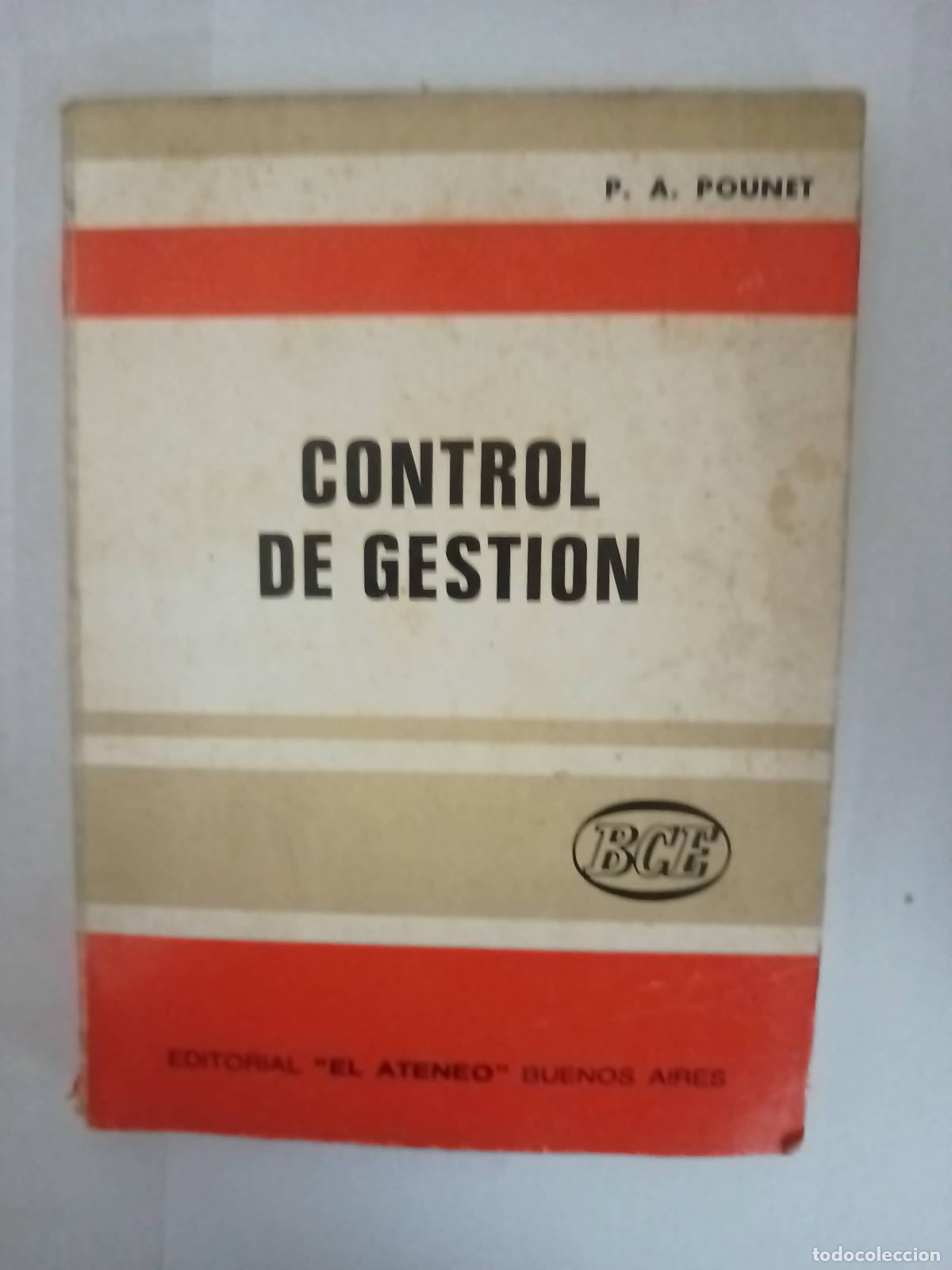 Libros: Control de gesti&oacute;n - P. A. Pounet - Foto 1