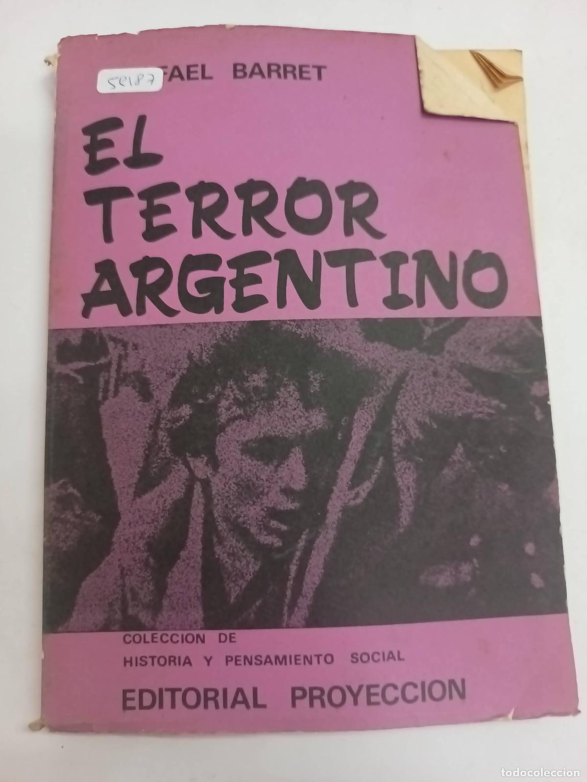 Libros: El terror argentino - Rafael Barret