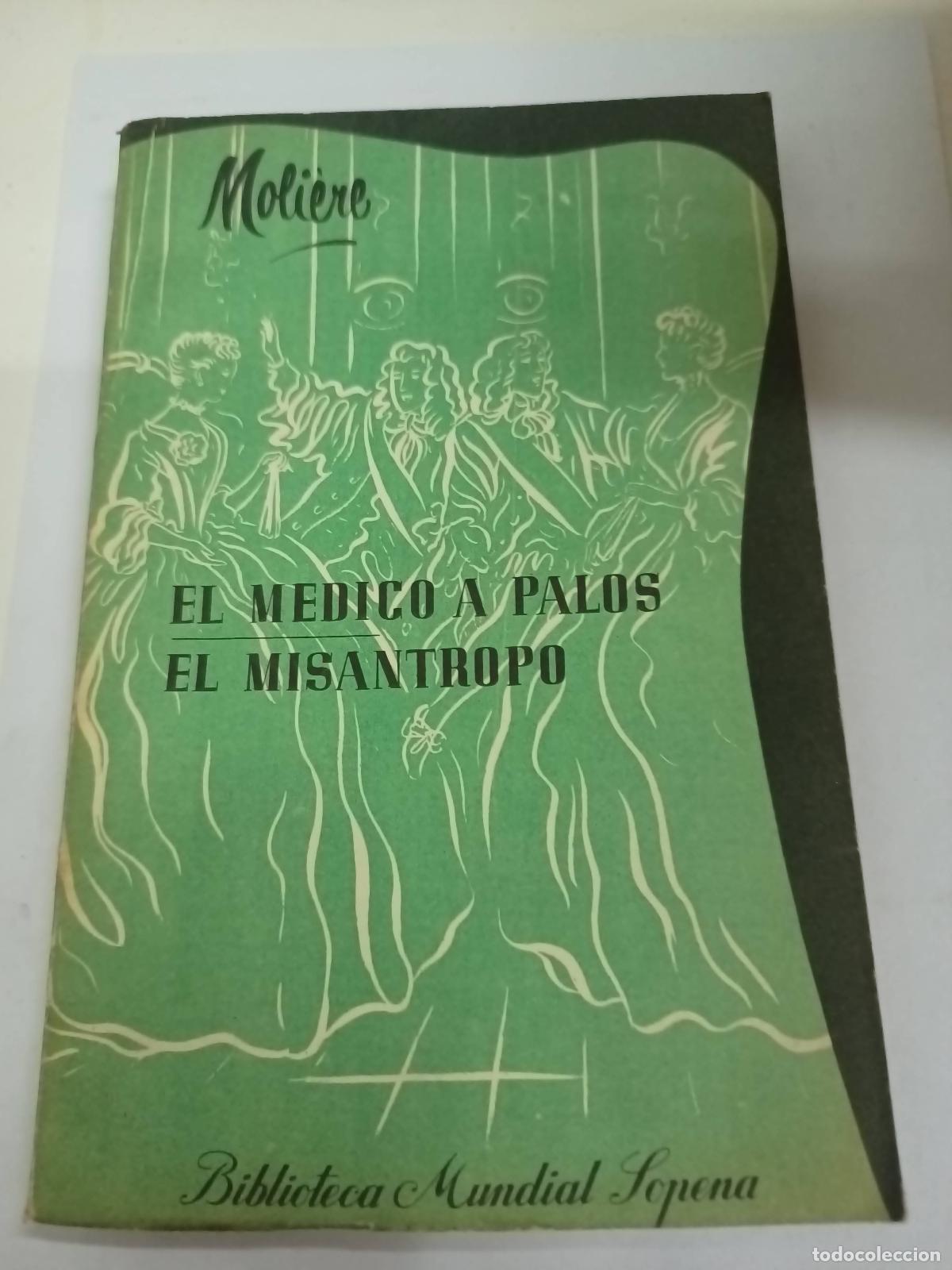 Libros: El medico a palos el misantropo - Moliere - Foto 1