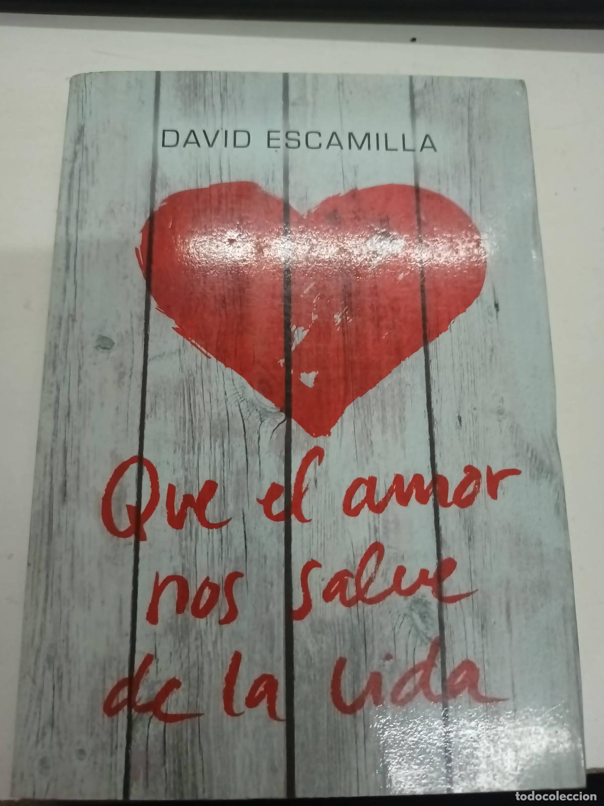 Libros: Que el amor nos salve de la vida - David Escamilla - Foto 1