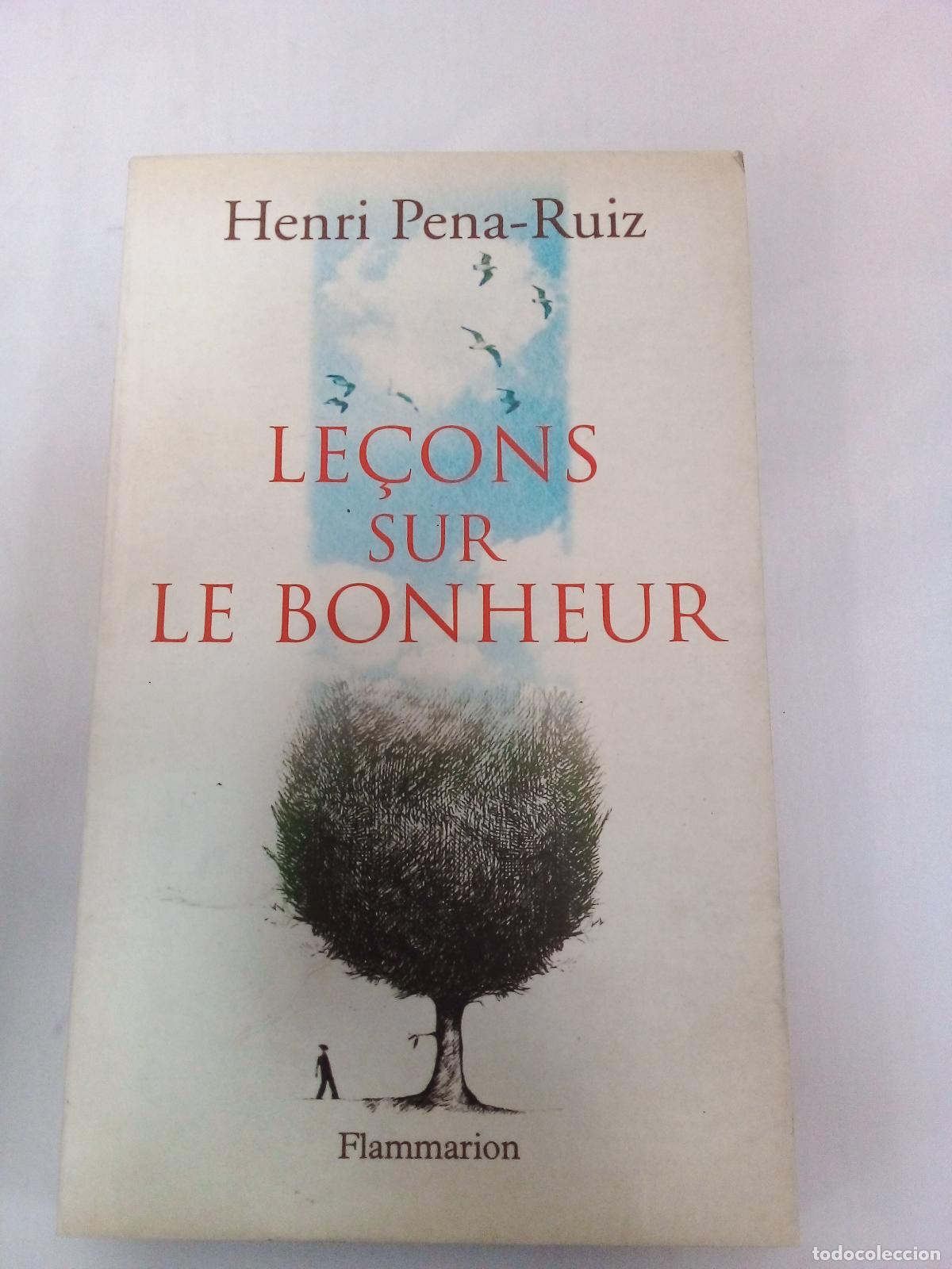 Libros: Le&ccedil;ons sur le bonheur - Henri Pena-Ruiz - Foto 1