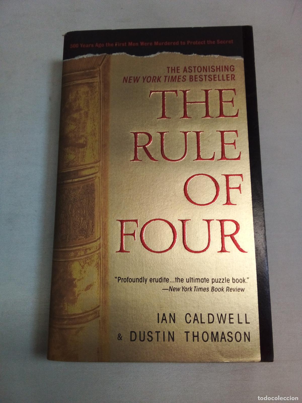 Libros: The Rule of Four - Ian Caldwell - Foto 1