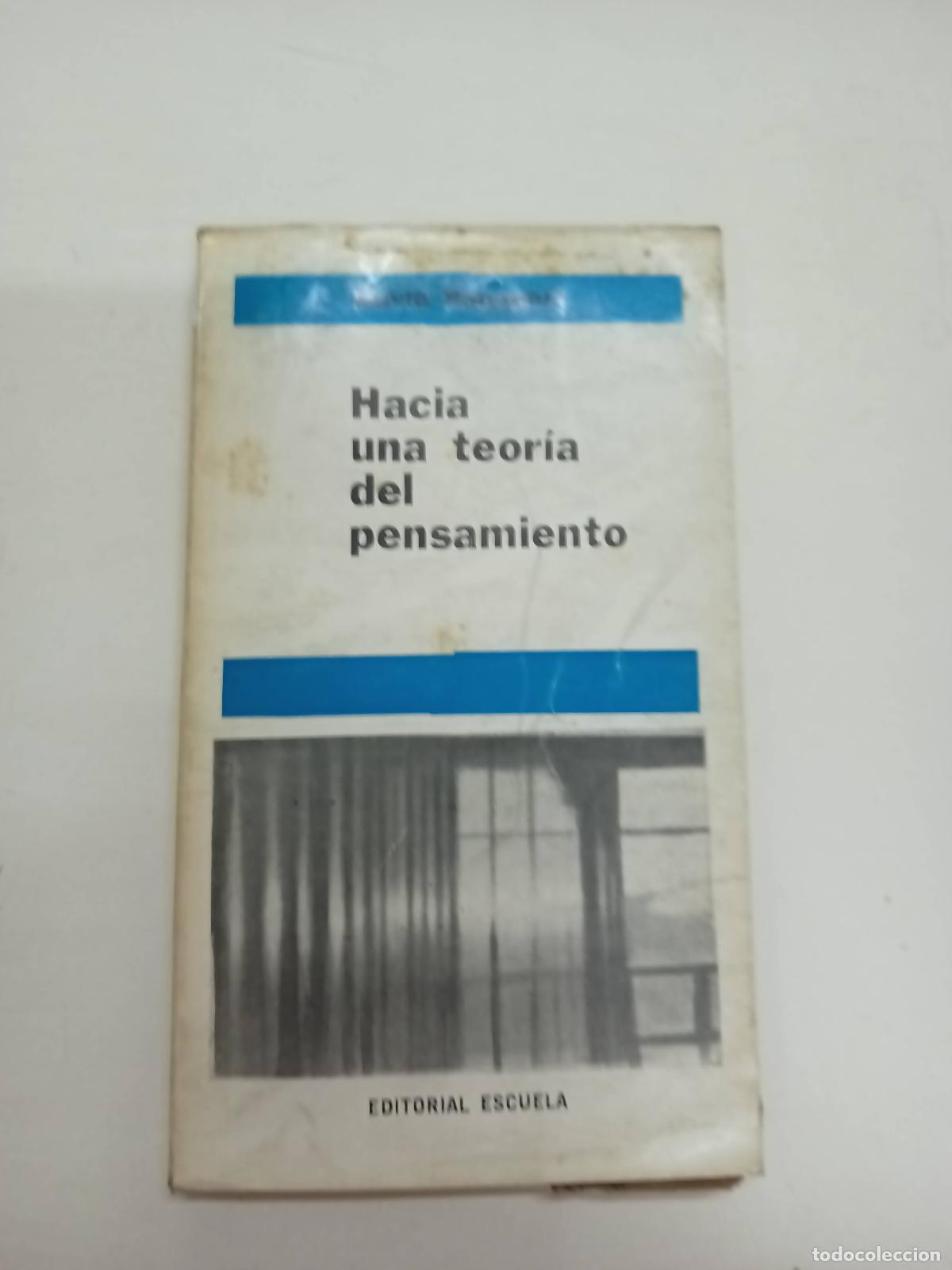 Libri di seconda mano: Hacia una teor&iacute;a del pensamiento - David Rapaport