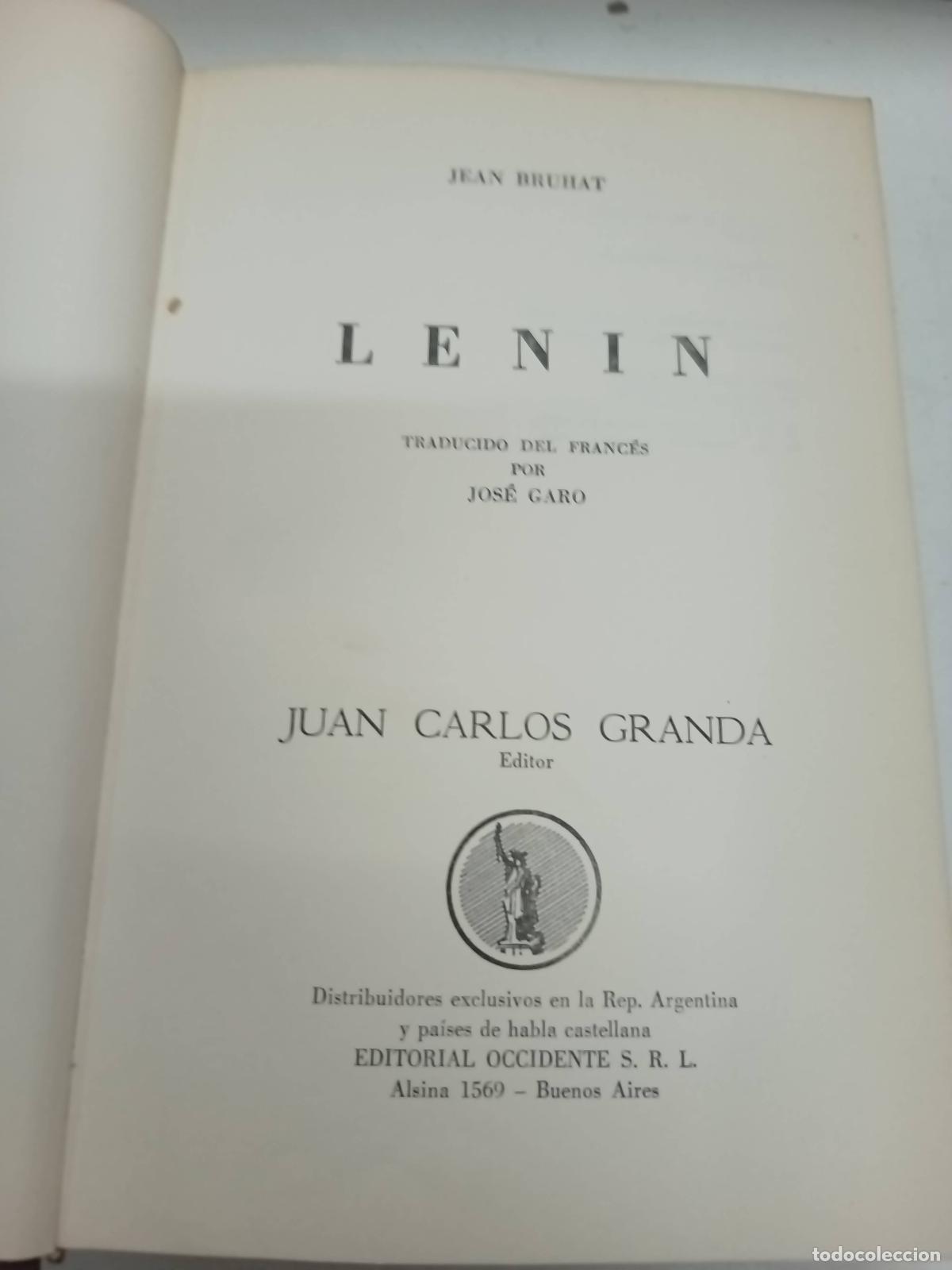 Libros: Lenin - Jean Bruhat - Foto 1