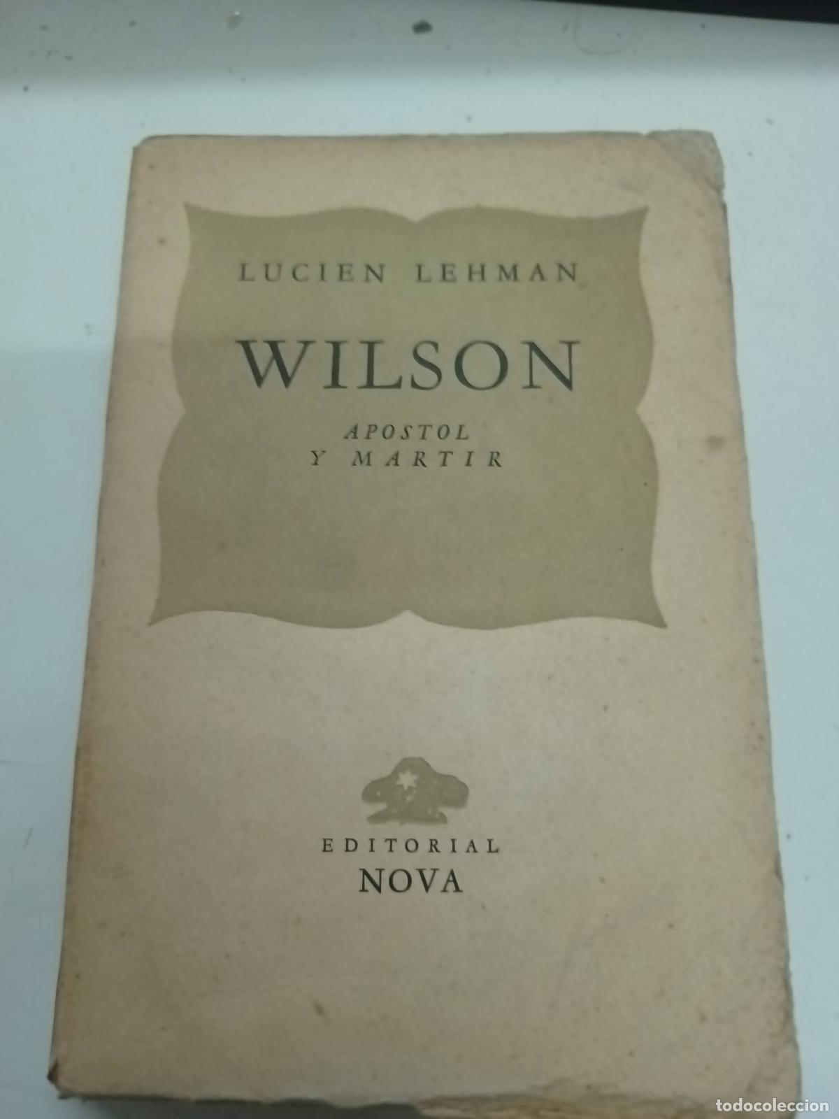 Libros: Wilson apostol y martir - Lucien Lehman - Foto 1