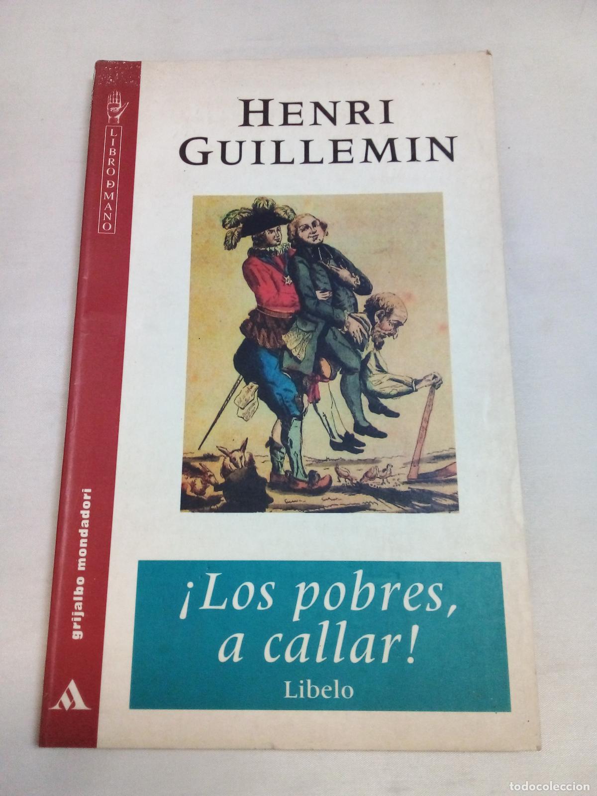 Libros: Los pobres a callar Libelo - Guillemin - Foto 1