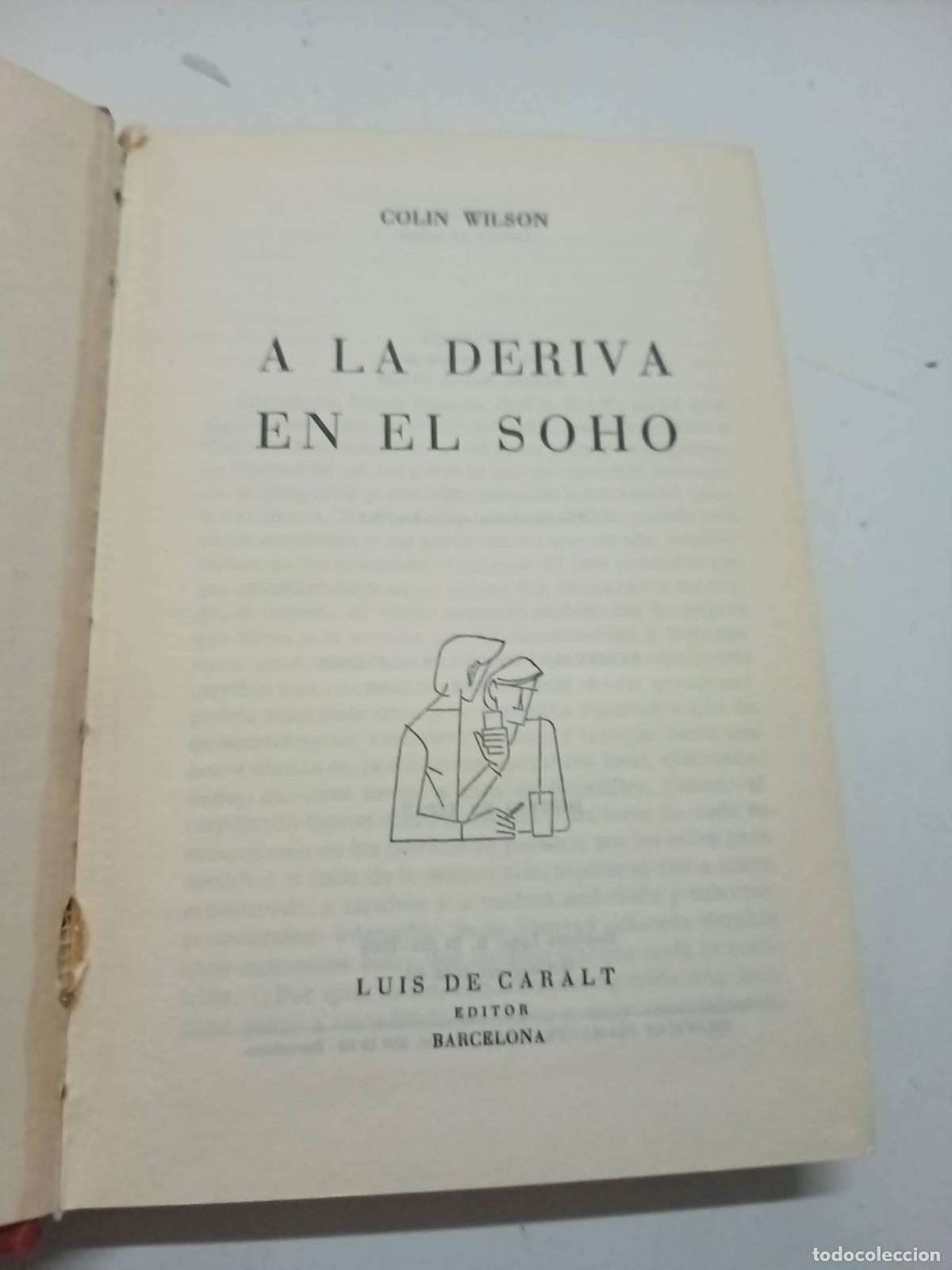 Libros: A la deriva en el Soho - Colin Wilson - Foto 1