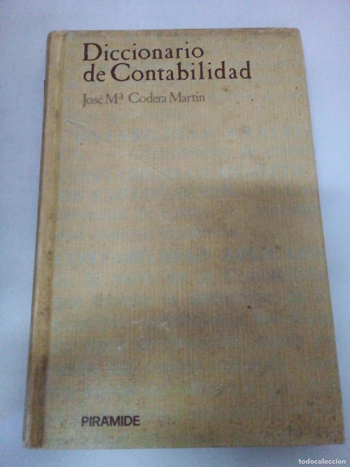 Libros: Diccionario de Contabilidad - Codera Mart&iacute;n, Jos&eacute; Mar&iacute;a. - Foto 1