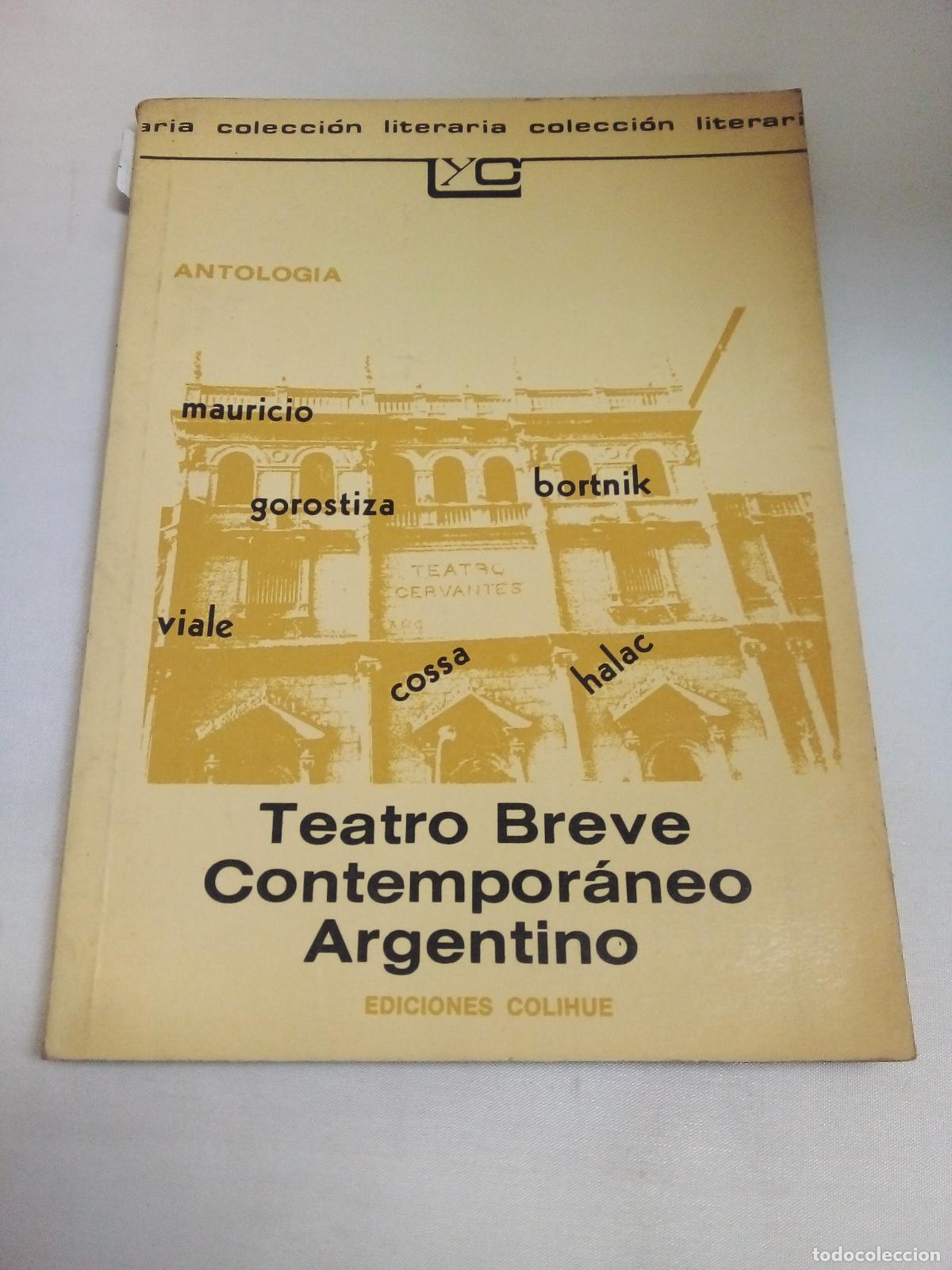 Libros: Teatro breve contempor&aacute;neo argentino - Varios autores