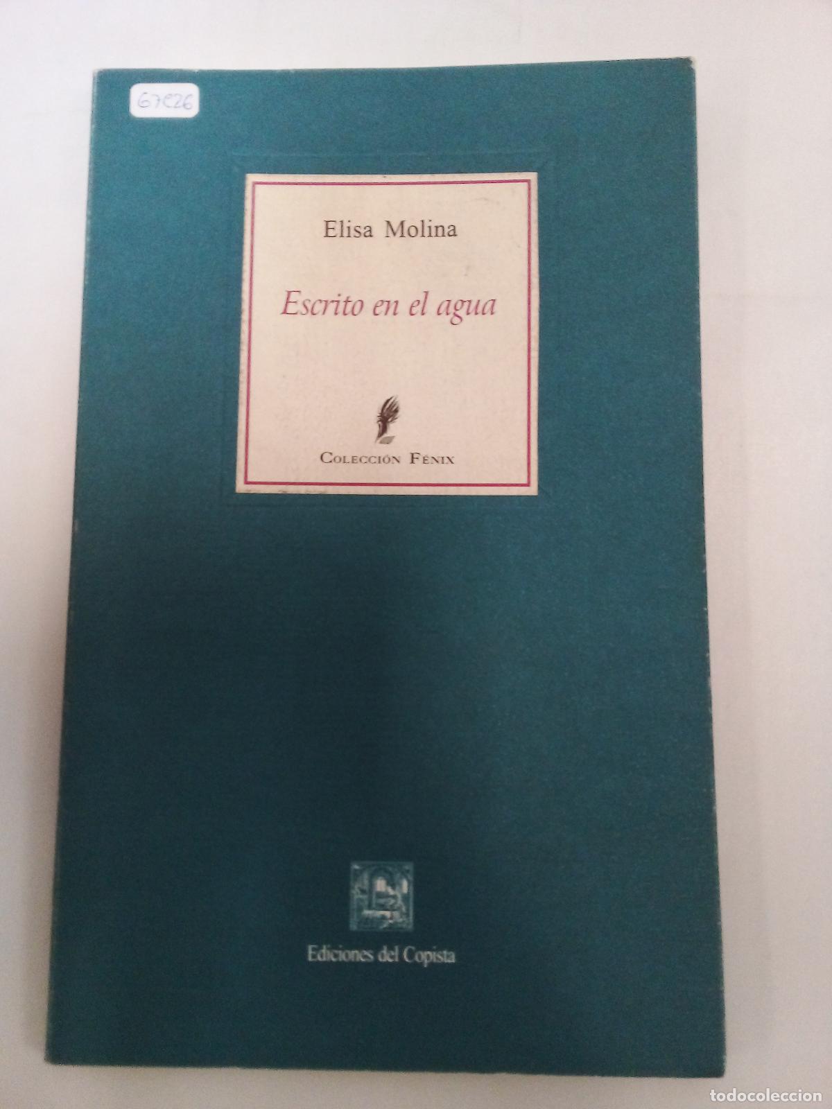 Libros: Escrito en el agua - Elisa Molina - Foto 1