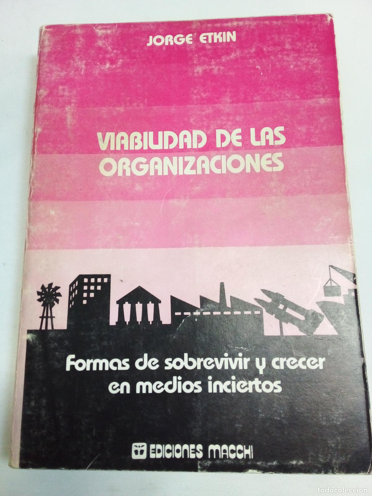 Livres: Viabilidad de las organizaciones - Jorge Etkin